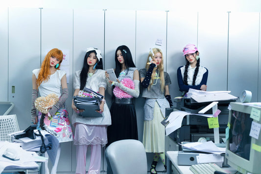 ILLIT Group | Not Cute Concept | Cool K-pop Poster - Music Poster