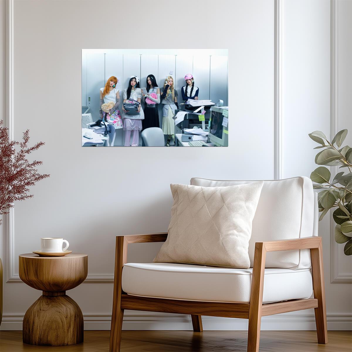 ILLIT Group | Not Cute Concept | Cool K-pop Poster - Music Poster