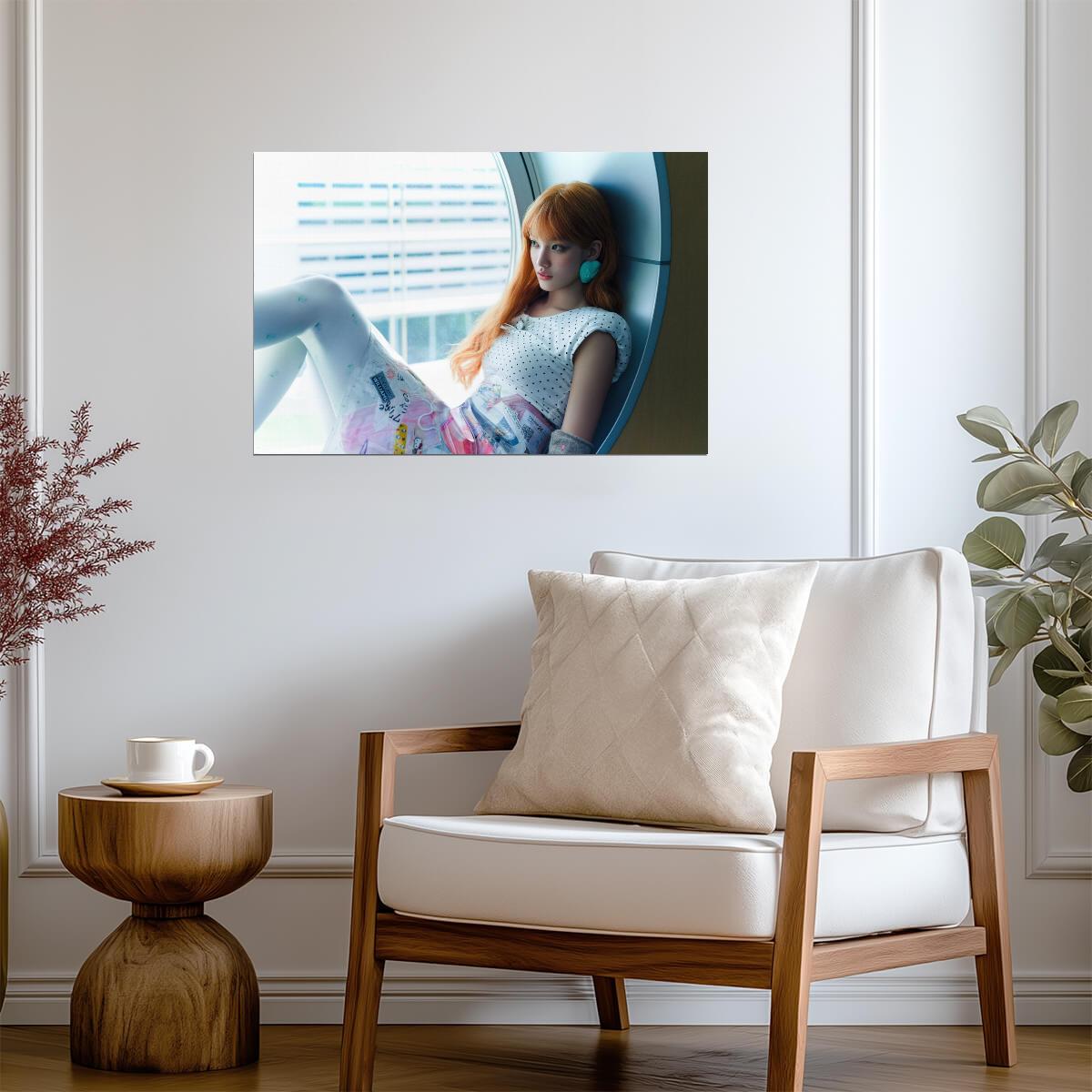 ILLIT Iroha | Not Cute Concept | K-pop Aesthetic Poster - Music Poster