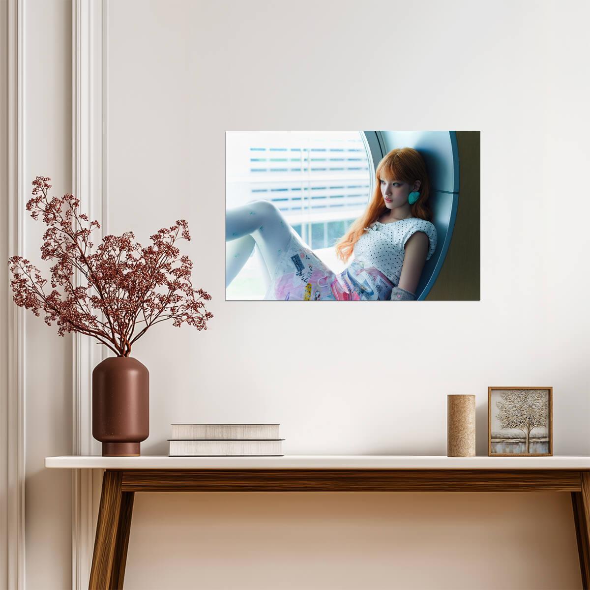 ILLIT Iroha | Not Cute Concept | K-pop Aesthetic Poster - Music Poster