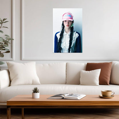 ILLIT Minju | Not Cute Poster | Super Real Me Art - Music Poster