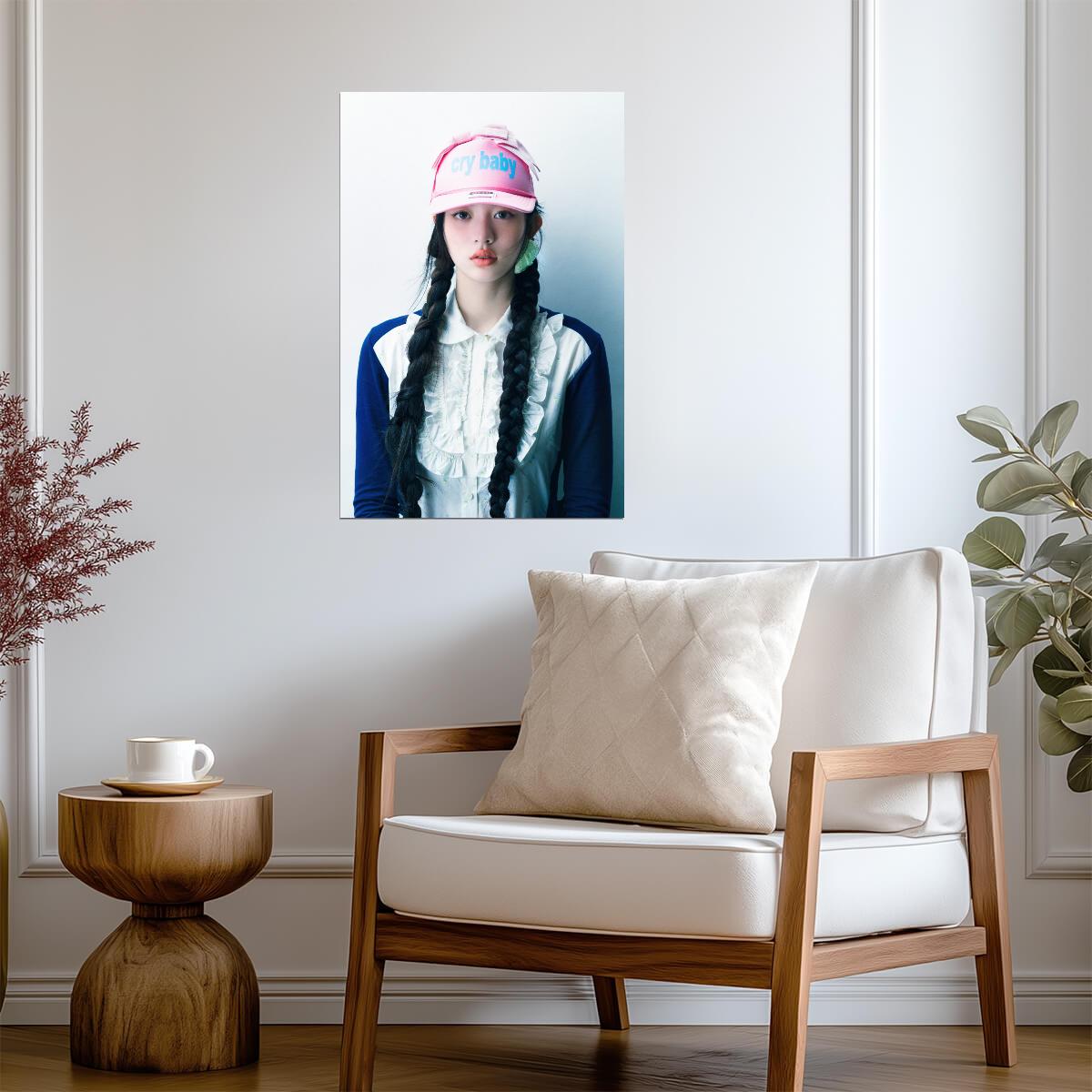ILLIT Minju | Not Cute Poster | Super Real Me Art - Music Poster