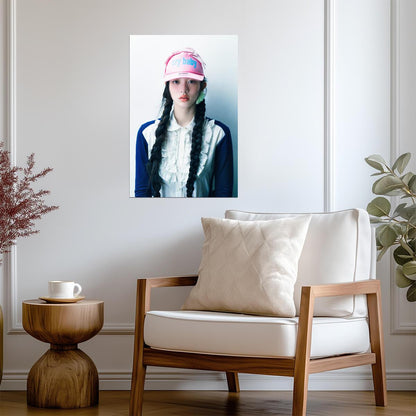 ILLIT Minju | Not Cute Poster | Super Real Me Art - Music Poster