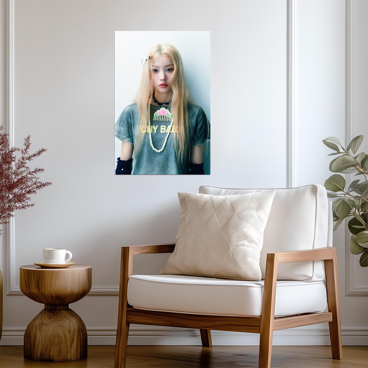 ILLIT Moka | Not Cute Poster | Super Real Me Decor - Music Poster