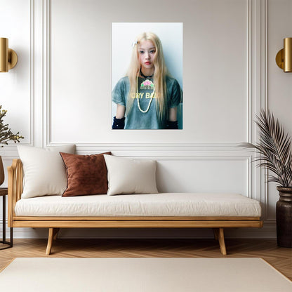 ILLIT Moka | Not Cute Poster | Super Real Me Decor - Music Poster