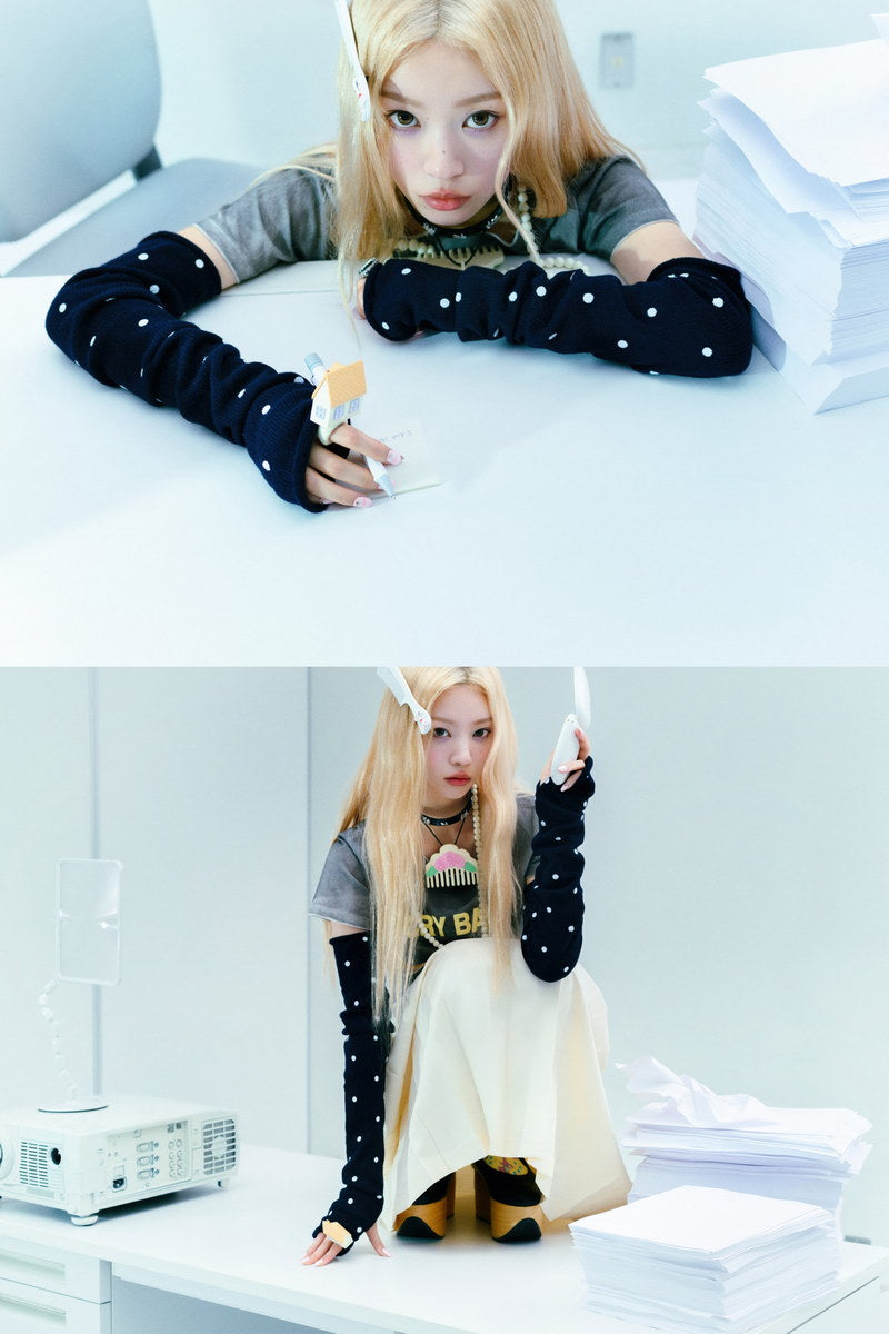ILLIT Moka | Not Cute Art | K-pop Concept Poster - Music Poster