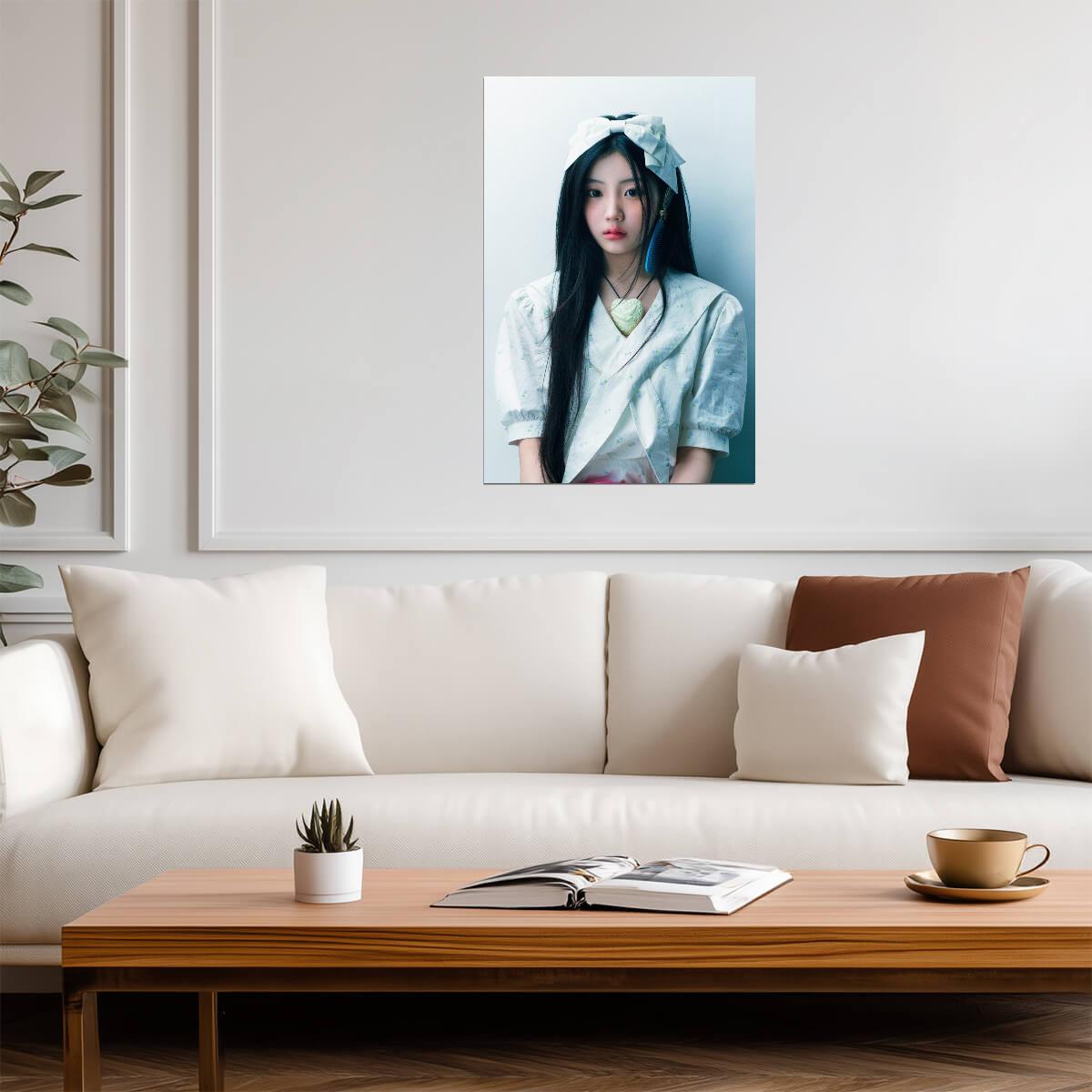 ILLIT Wonhee | Not Cute Poster | Super Real Me Print - Music Poster