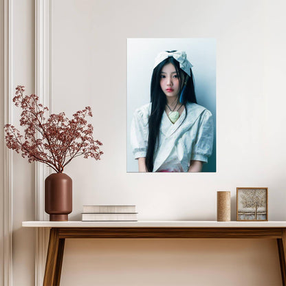 ILLIT Wonhee | Not Cute Poster | Super Real Me Print - Music Poster