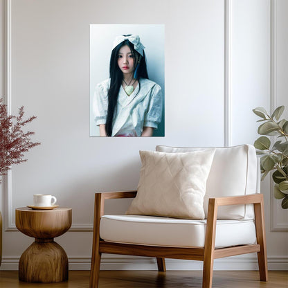 ILLIT Wonhee | Not Cute Poster | Super Real Me Print - Music Poster