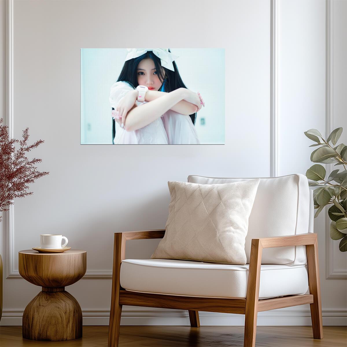 ILLIT Wonhee | Not Cute Photo | K-pop Fan Poster - Music Poster