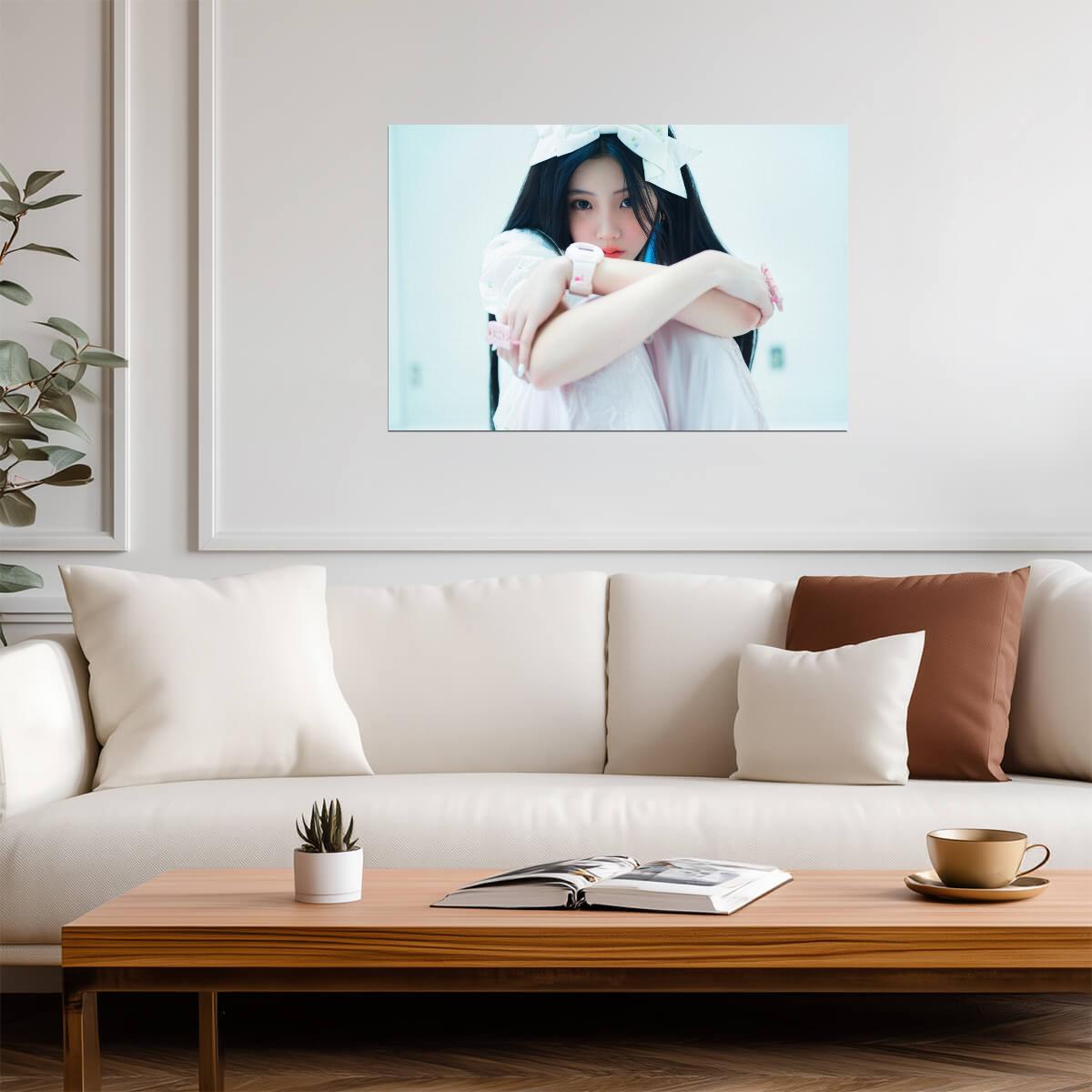 ILLIT Wonhee | Not Cute Photo | K-pop Fan Poster - Music Poster