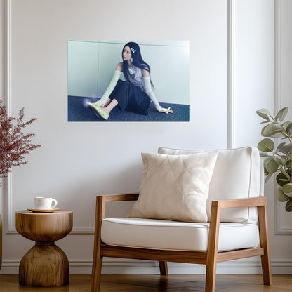 ILLIT Yunah | Not Cute Poster | Super Real Me Photo - Music Poster