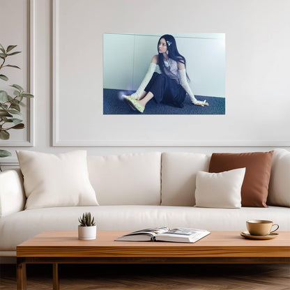 ILLIT Yunah | Not Cute Poster | Super Real Me Photo - Music Poster