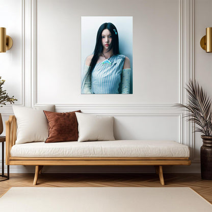 ILLIT Yunah | Not Cute Art | K-pop Aesthetic Poster - Music Poster