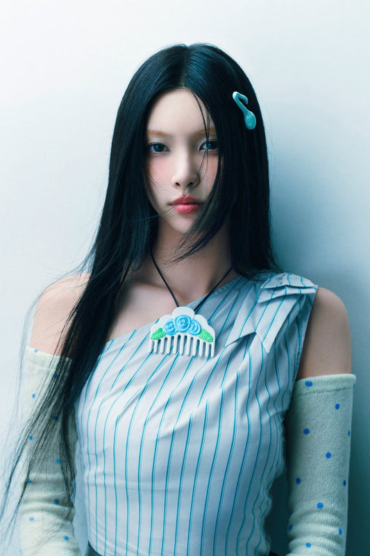ILLIT Yunah | Not Cute Art | K-pop Aesthetic Poster - Music Poster