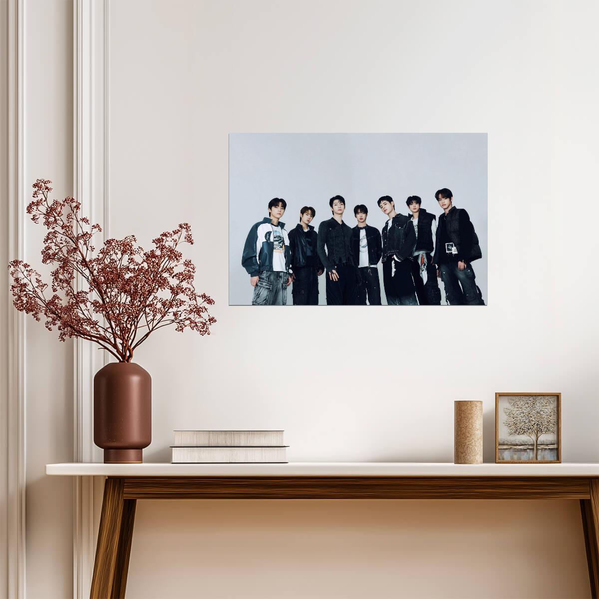 NEXZ Group | Pre Debut Poster | Neutral Tone Art - Music Poster