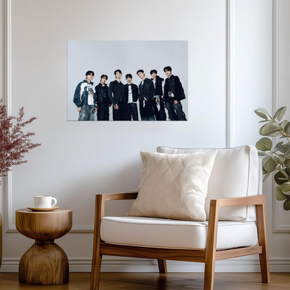 NEXZ Group | Pre Debut Poster | Neutral Tone Art - Music Poster