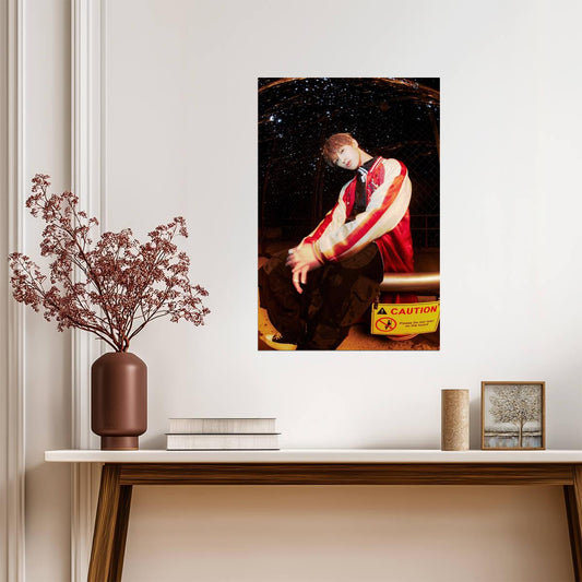 NEXZ Seita | Beat Boxer Poster | Warm Tone Print - Music Poster