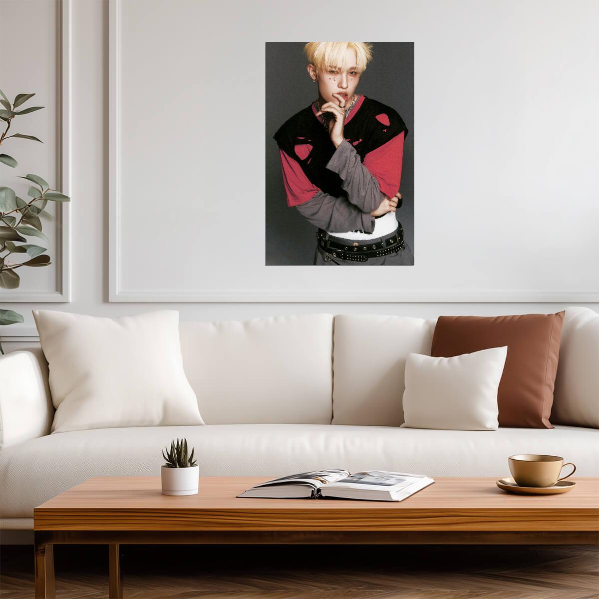 NEXZ Hyui | Boxer Ver Poster | K-pop Visual Print - Music Poster