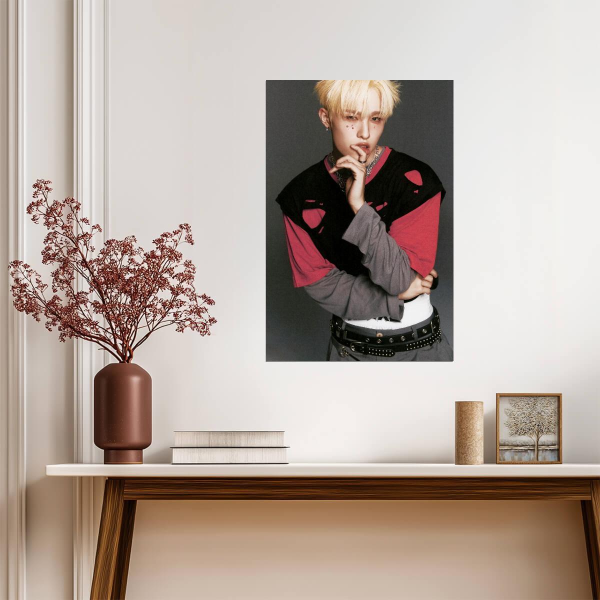 NEXZ Hyui | Boxer Ver Poster | K-pop Visual Print - Music Poster