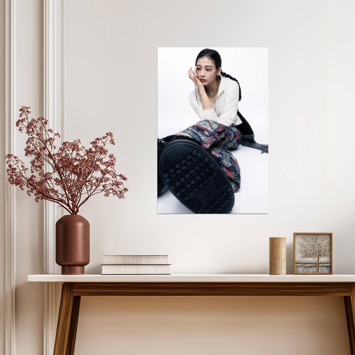 NJZ Group | NewJeans Look | Earthy Tone Poster - Music Poster