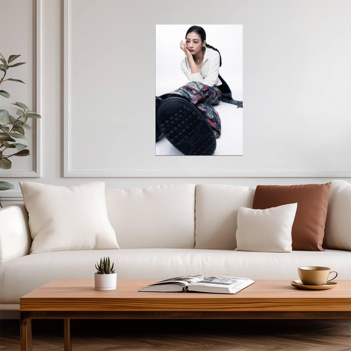 NJZ Group | NewJeans Look | Earthy Tone Poster - Music Poster