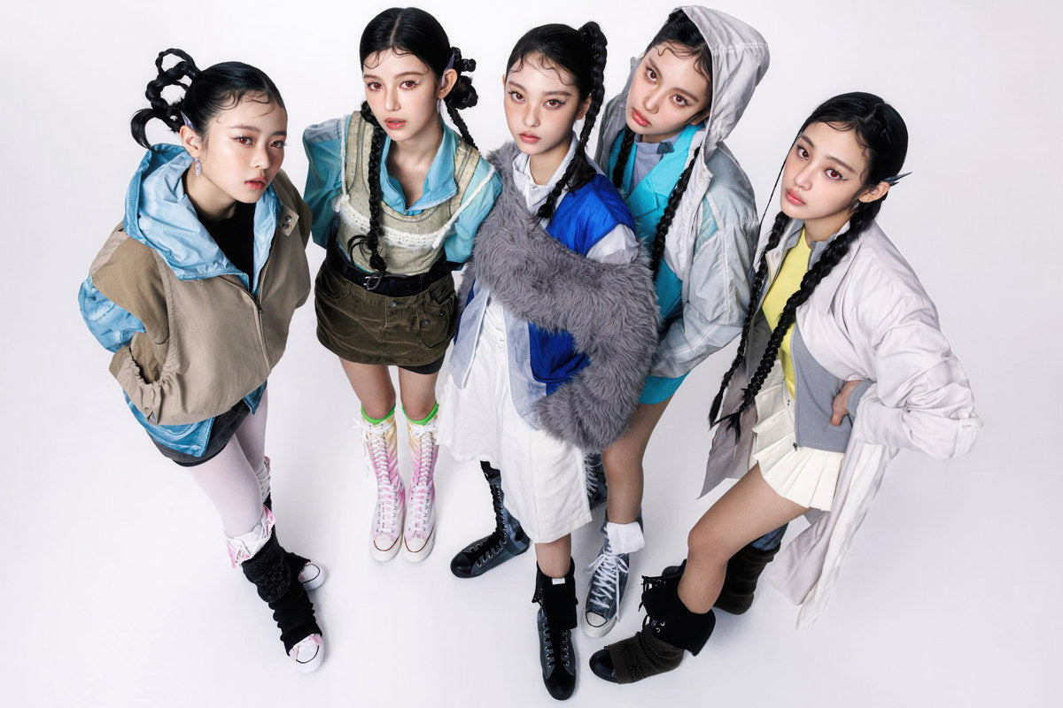 NJZ Group | NewJeans Image | K-pop Modern Poster - Music Poster
