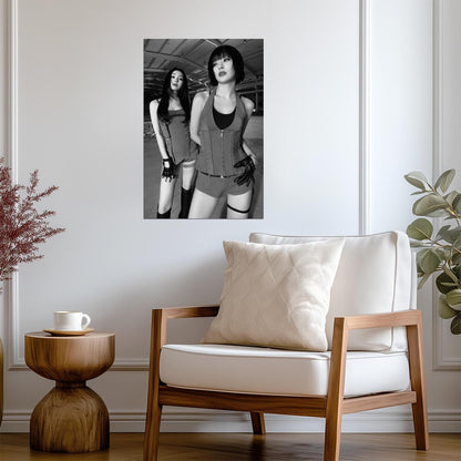 Irene Seulgi | Tilt Album | Black and White Poster - Music Poster