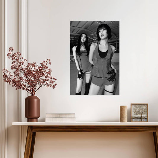 Irene Seulgi | Tilt Album | Black and White Poster - Music Poster