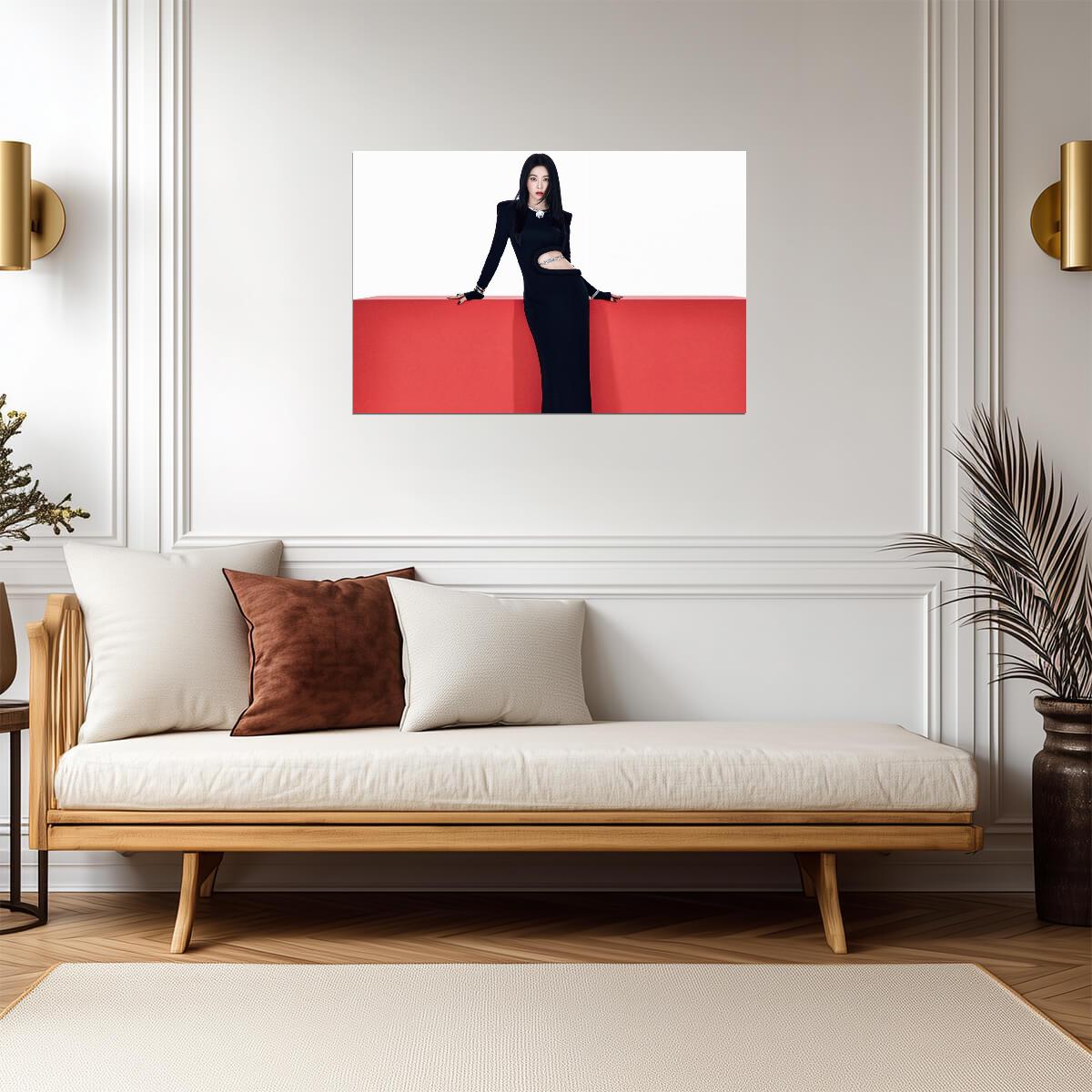 Irene Seulgi | Tilt Art | K-pop Aesthetic Poster - Music Poster