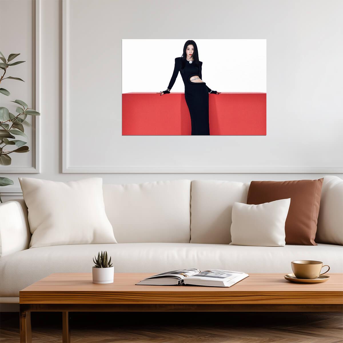 Irene Seulgi | Tilt Art | K-pop Aesthetic Poster - Music Poster