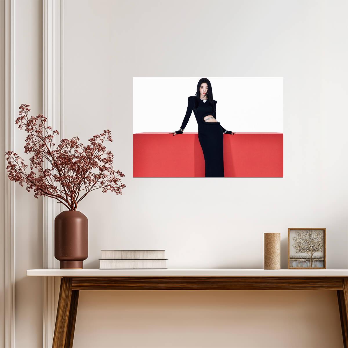 Irene Seulgi | Tilt Art | K-pop Aesthetic Poster - Music Poster