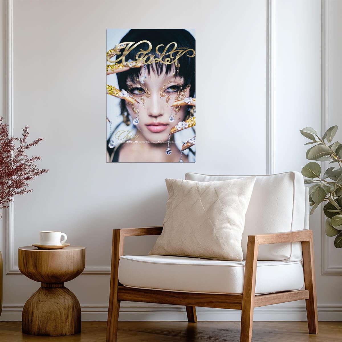 XG Chisa | Gala Poster | K-pop Magazine Art - Music Poster