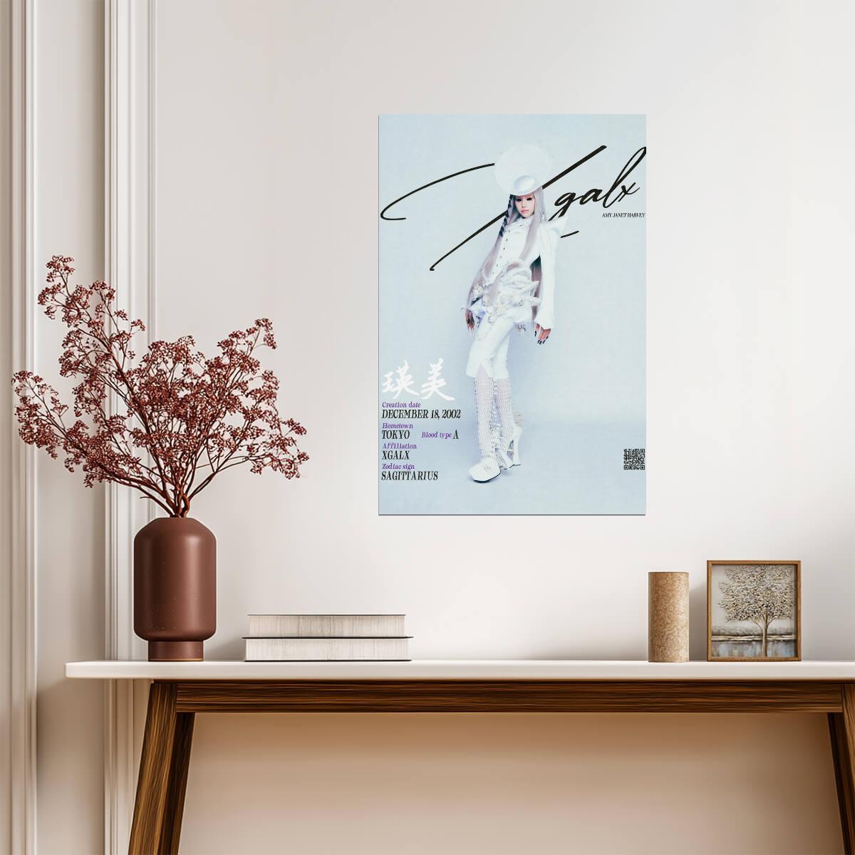 XG Harvey | Gala Poster | K-pop Magazine Art - Music Poster