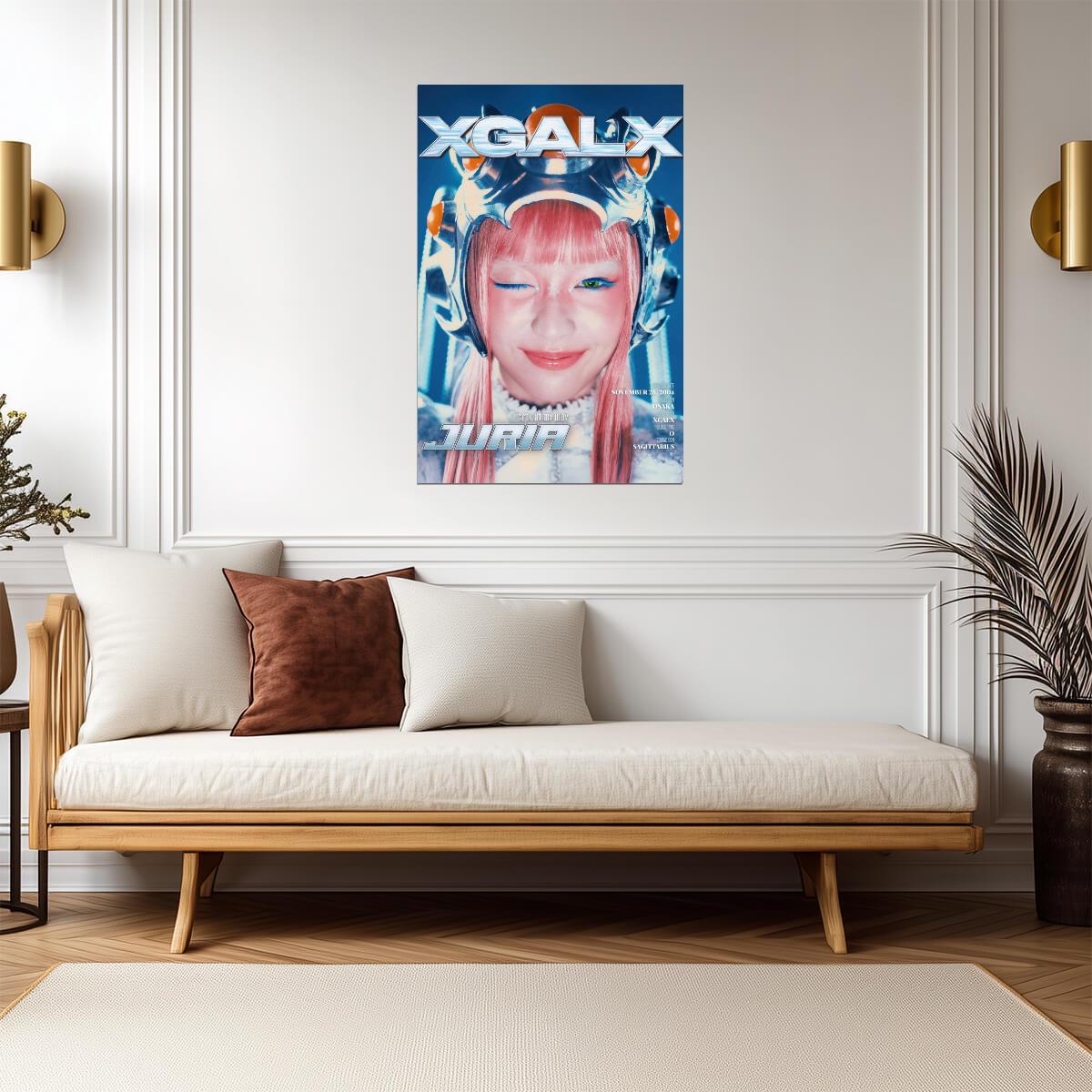 XG Juria | Gala Poster | K-pop Magazine Decor - Music Poster
