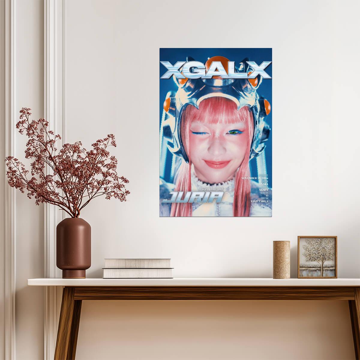 XG Juria | Gala Poster | K-pop Magazine Decor - Music Poster