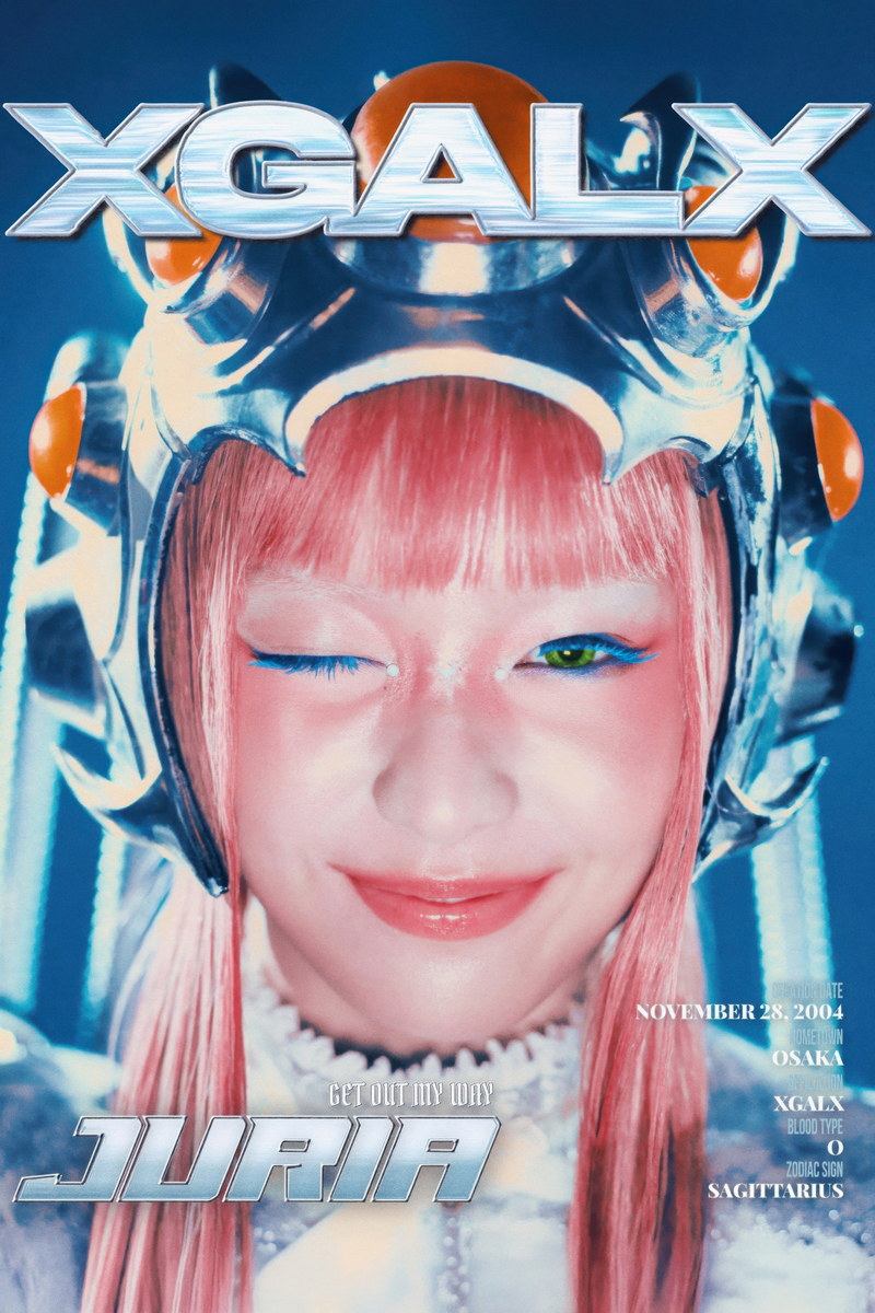 XG Juria | Gala Poster | K-pop Magazine Decor - Music Poster