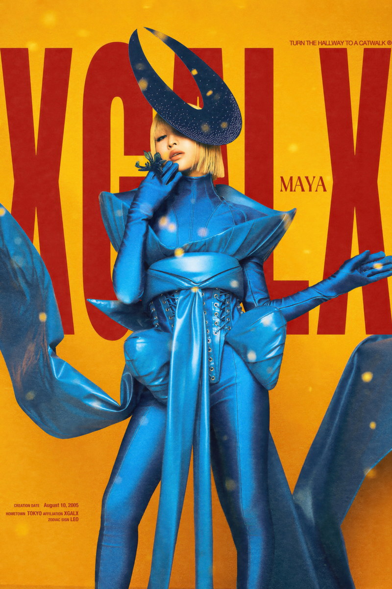 XG Maya | Gala Poster | K-pop Magazine Art - Music Poster