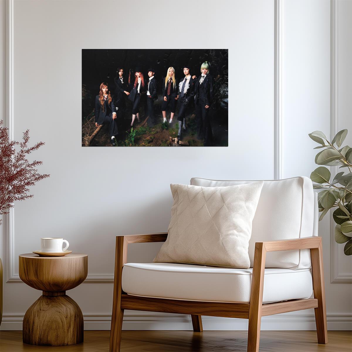 XG Poster | In The Rain | K-pop Concept Photo - Music Poster