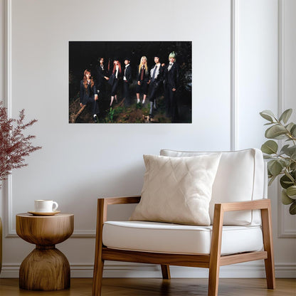 XG Poster | In The Rain | K-pop Concept Photo - Music Poster