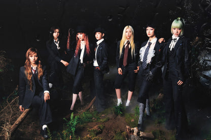 XG Poster | In The Rain | K-pop Concept Photo - Music Poster