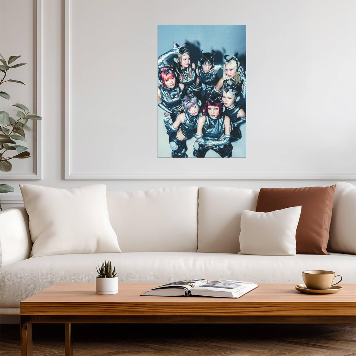 XG Poster | The Core | K-pop Group Art - Music Poster