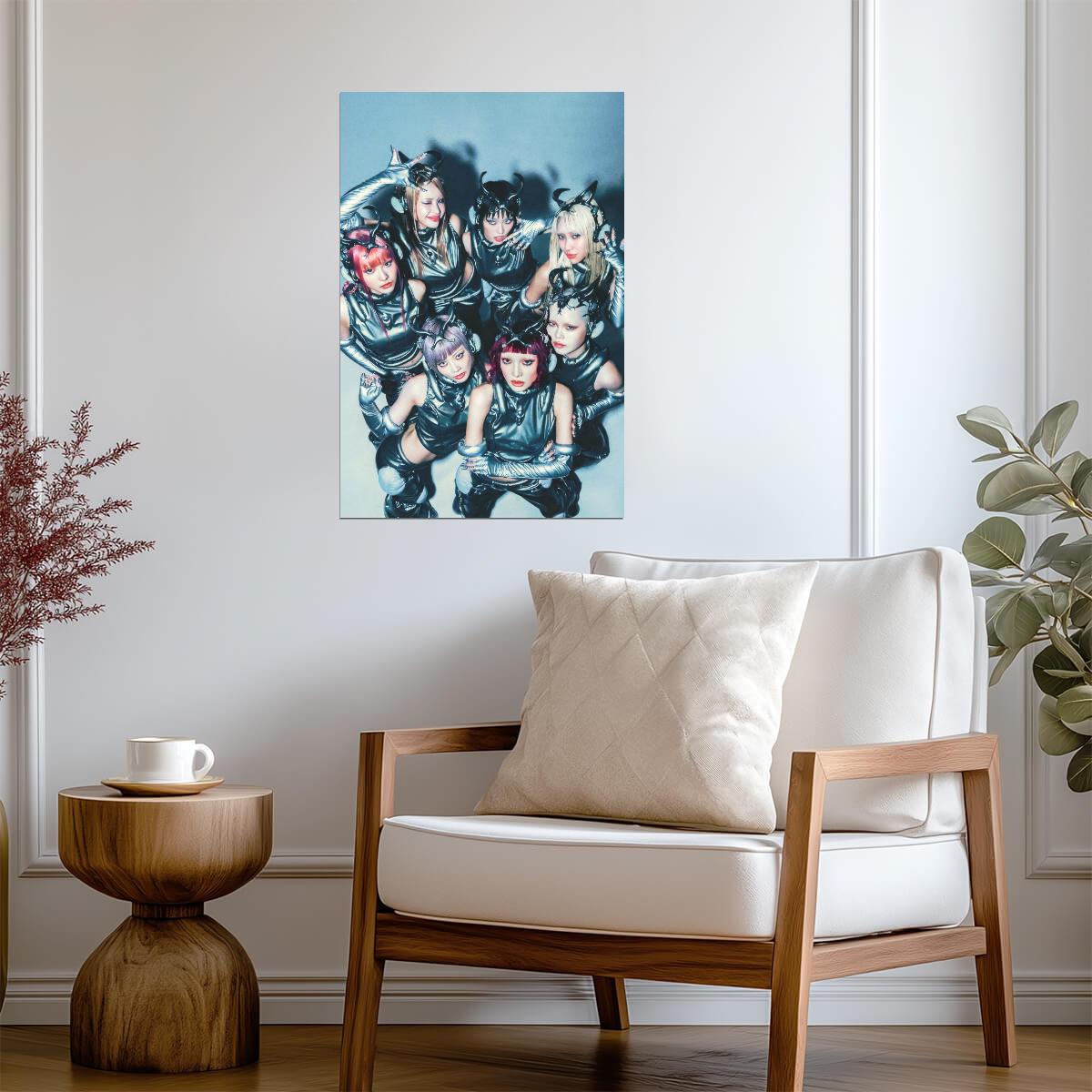 XG Poster | The Core | K-pop Group Art - Music Poster