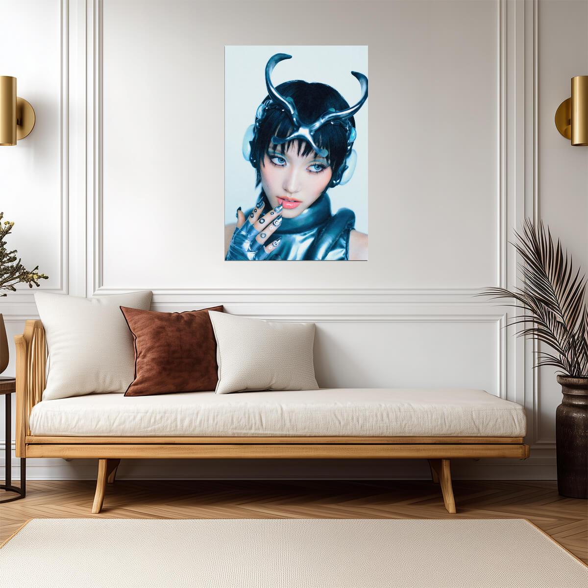 XG Chisa | Gala Art | K-pop Visual Poster - Music Poster