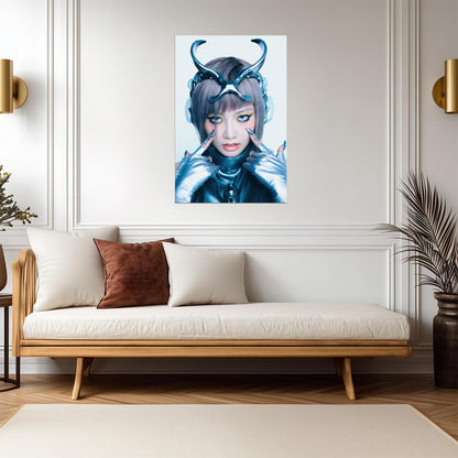 XG Hinata | Gala Art | K-pop Visual Poster - Music Poster