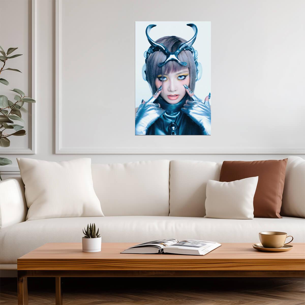 XG Hinata | Gala Art | K-pop Visual Poster - Music Poster