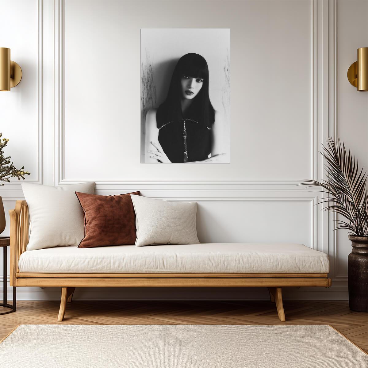 XG Jurin | Asaya Magazine Poster | K-pop Black and White Print - Music Poster