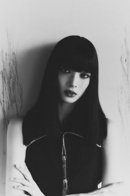 XG Jurin | Asaya Magazine Poster | K-pop Black and White Print - Music Poster