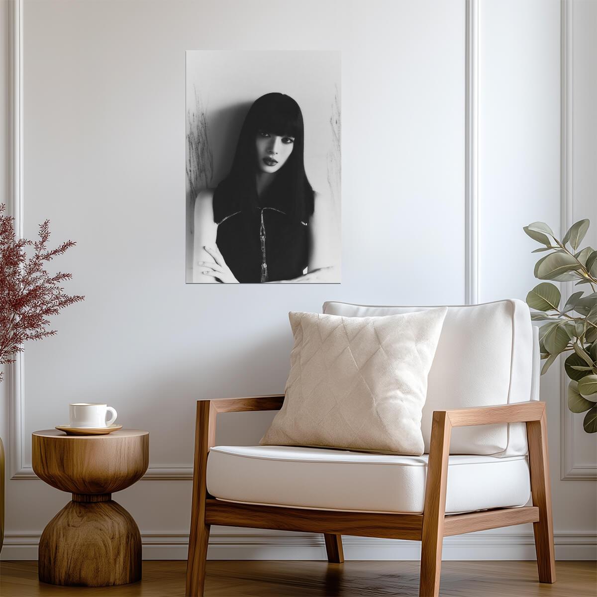 XG Jurin | Asaya Magazine Poster | K-pop Black and White Print - Music Poster