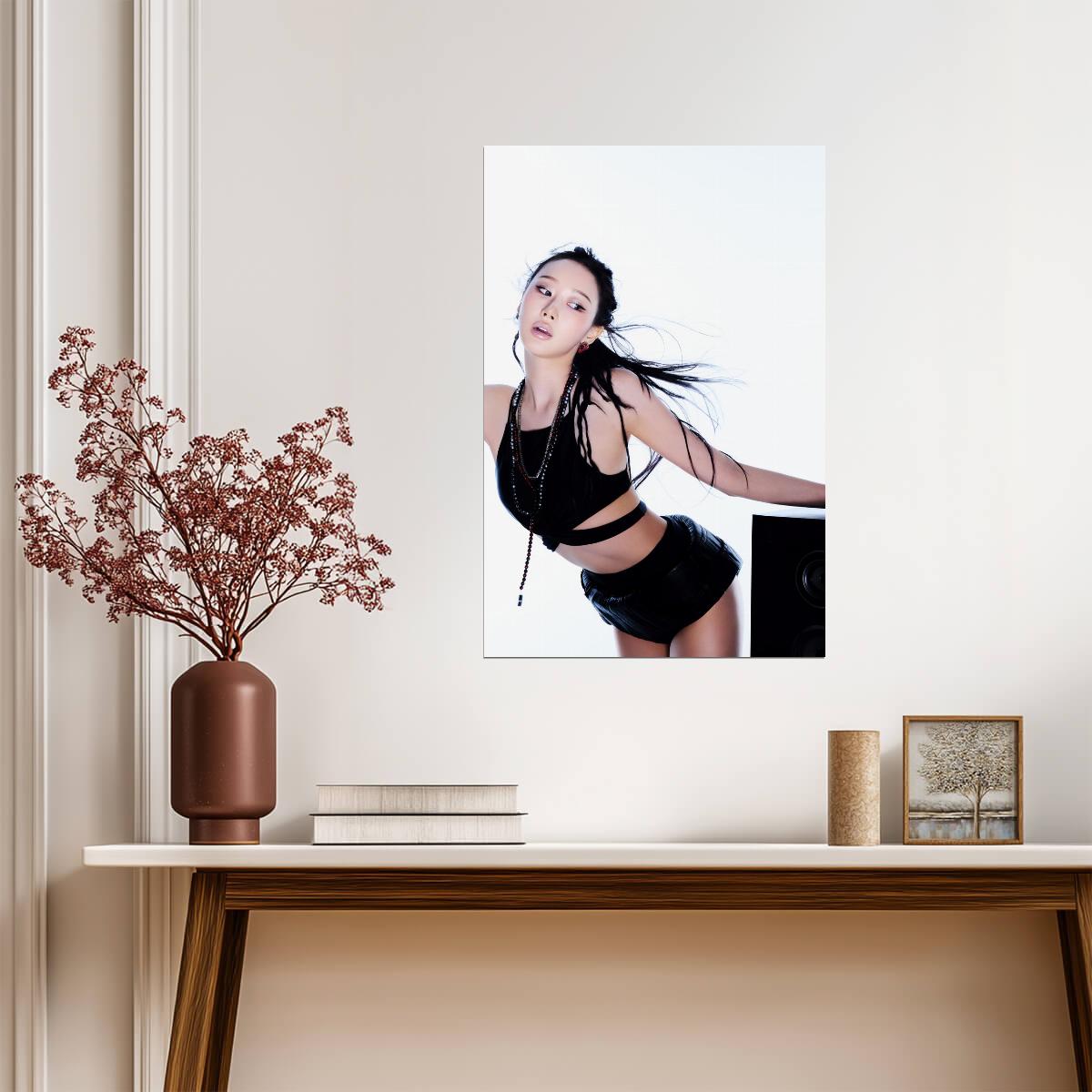 aespa Giselle | Rich Man Era | Aesthetic Room Poster - Music Poster
